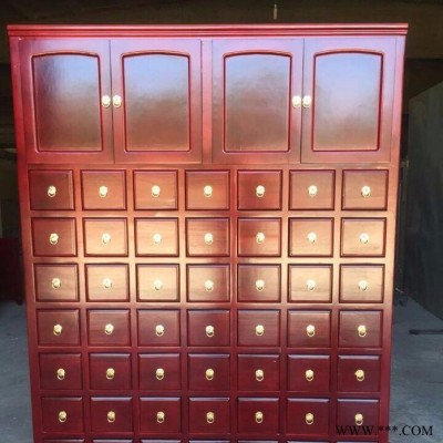 【朝阳】实木中药柜 Z36 中药斗 中药橱柜 饮片柜 中药架 中药柜厂家