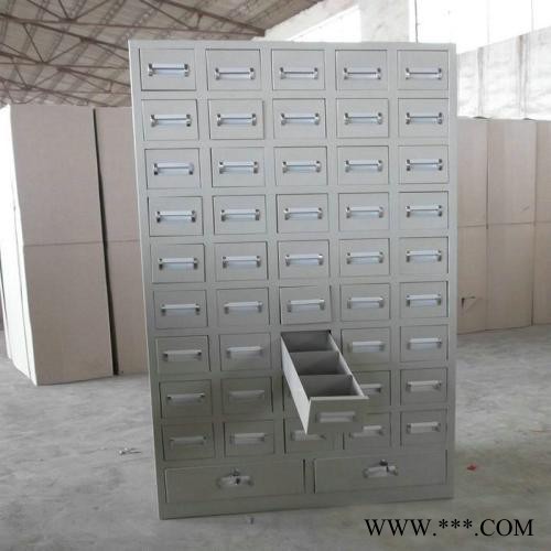 加厚304不锈钢中药柜 大容量六十斗中药柜 药店中草药柜图2