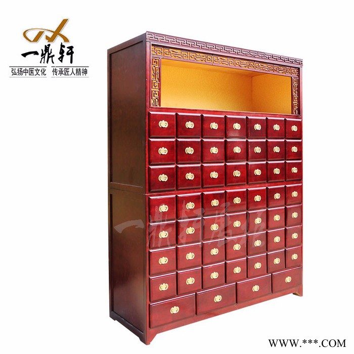 一鼎轩 实木中药柜专业制作中药橱中药柜斗图3
