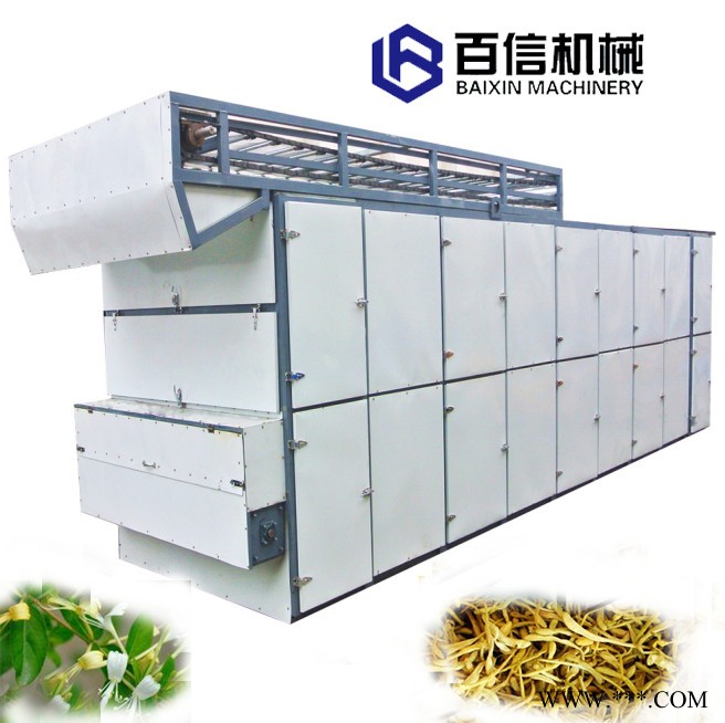 百信黄芩烘干机 黄芩烘干机 网带式黄芩烘干机 黄芩多层网带式干燥机 黄芩烘干机图5