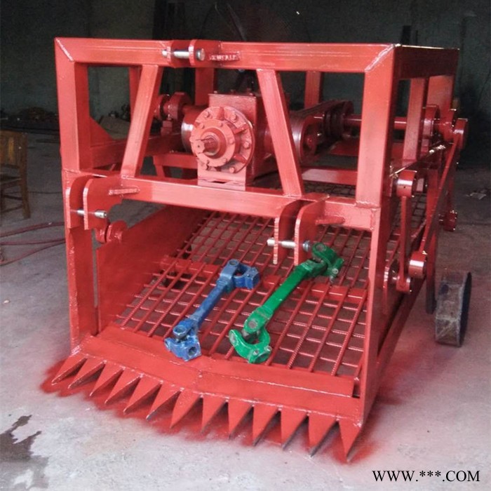 大宽幅板蓝根丹参药材收获机晃筛式不伤药材深挖机链条式收药机黄芪板蓝根收获机 大型药材挖掘机 晃筛式大宽幅药材收获机图5