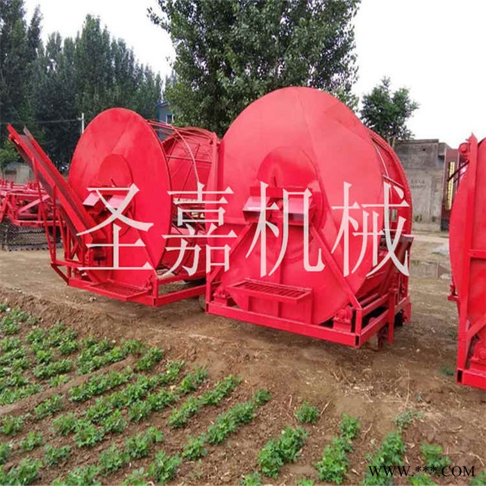 包头黄芩药材起挖机促销 圣嘉丹参 苦参药材挖掘机 厂家现货图4