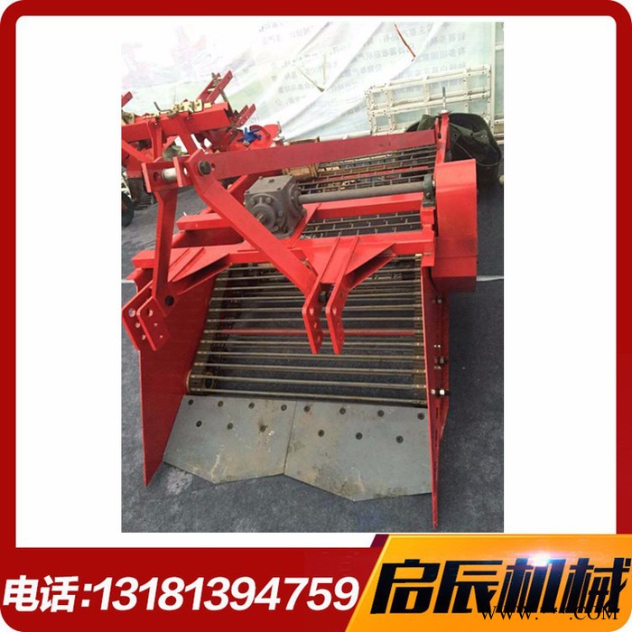 金浩1YH-110 药材收获机 拖拉机带的药材收获机 板蓝根收获机图2