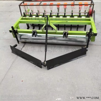 6行板蓝根播种机 HC-BZJ板蓝根覆膜播种机 华晨汽油药材精播机