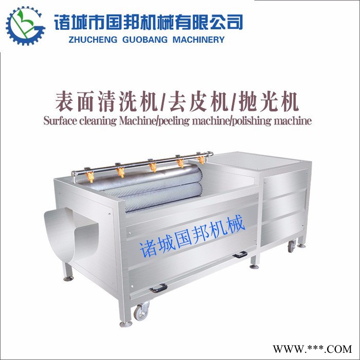 国邦 供应果蔬清洗机 玛卡清洗机 土豆清洗去皮机 红薯去皮机图3