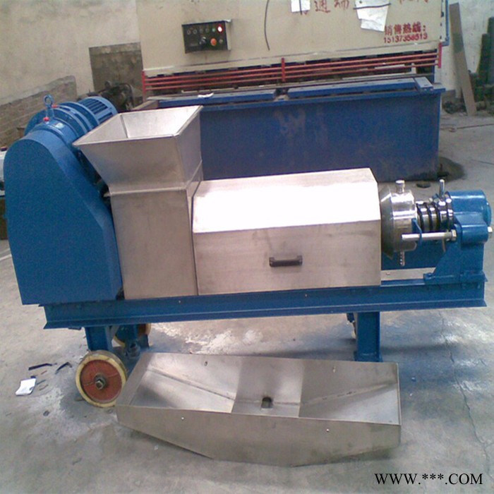 白芷，苍术药渣脱水  双螺旋压榨机 1.5t白芷 1.5t白芷脱水榨汁机图2