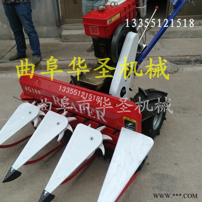 小型割晒机 一边倒板蓝根收割机 现货供应手推割晒机图6