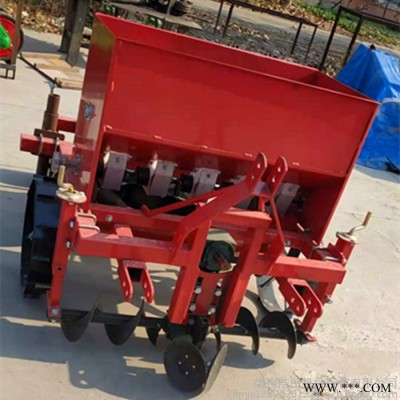 浩民生产贝母播种机 中草药撒播机 四轮带平土器贝母种植机械