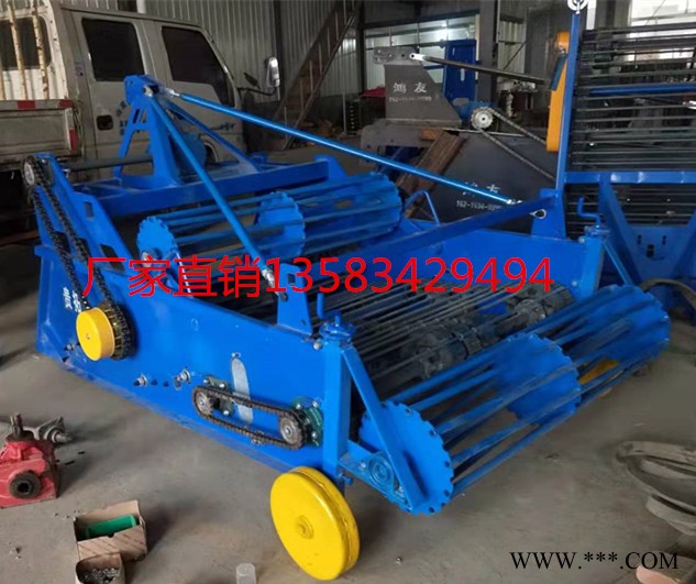 新型药材收获机 丹参党参地下根茎类药材收获机 可深挖不伤药挖药材机器 可定制各种型号药材收获机 板蓝根麦冬收获机图5