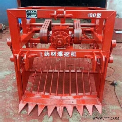 万轮** 供应挖药机 板蓝根半夏收获机柴胡白芷中药材收获机白芷辣根挖掘机 晃筛震动式地下根茎药材收获机