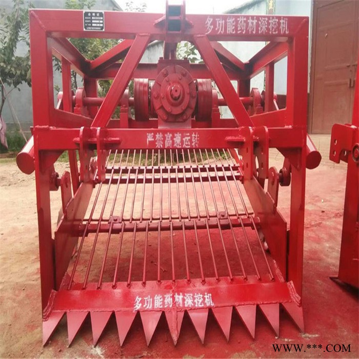 万轮** 供应挖药机 板蓝根半夏收获机柴胡白芷中药材收获机白芷辣根挖掘机 晃筛震动式地下根茎药材收获机图3