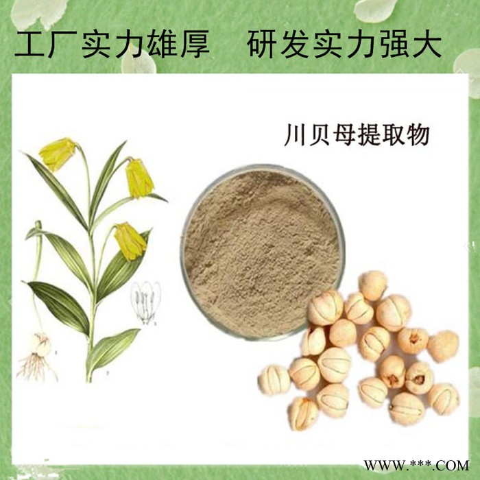 川贝母提取物30:1 川贝母粉   川贝母皂甙粉   高比例萃取图3