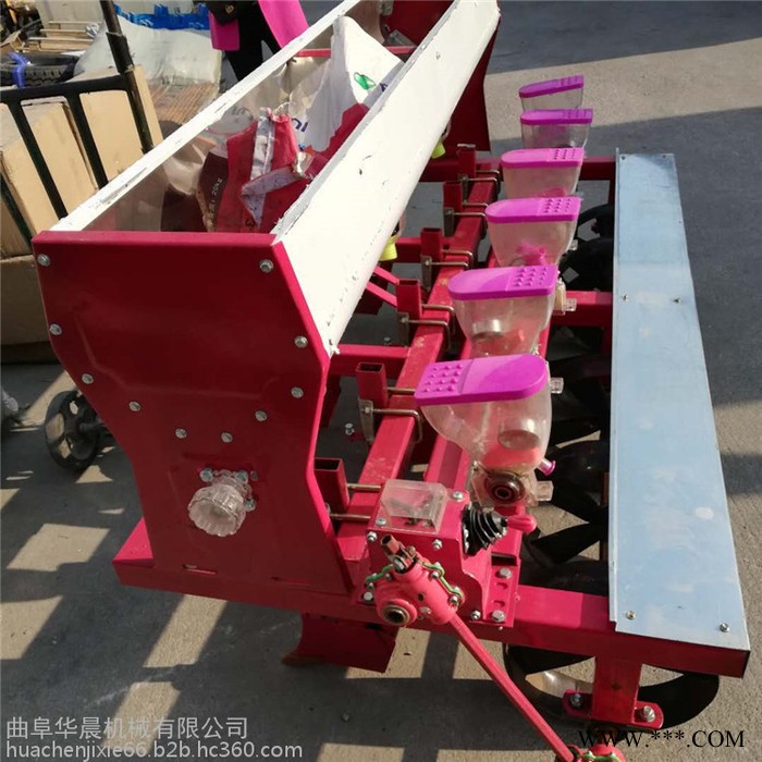6行蔬菜播种机价格 白芷药材精播机 华晨机械图8