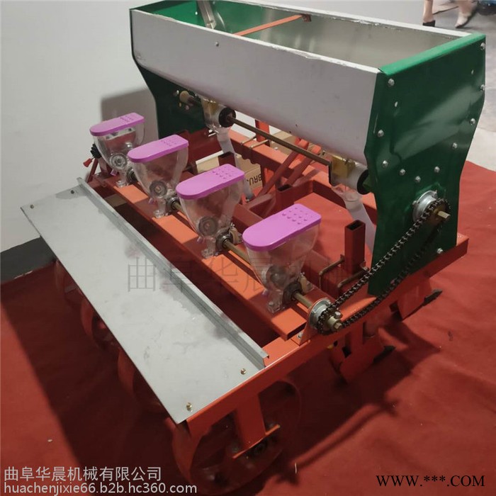 6行蔬菜播种机价格 白芷药材精播机 华晨机械图6