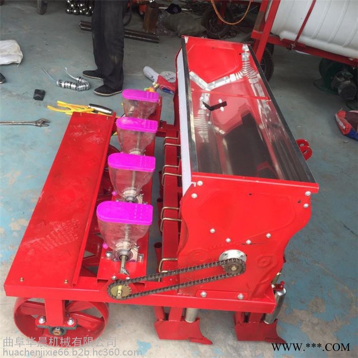 6行蔬菜播种机价格 白芷药材精播机 华晨机械图4