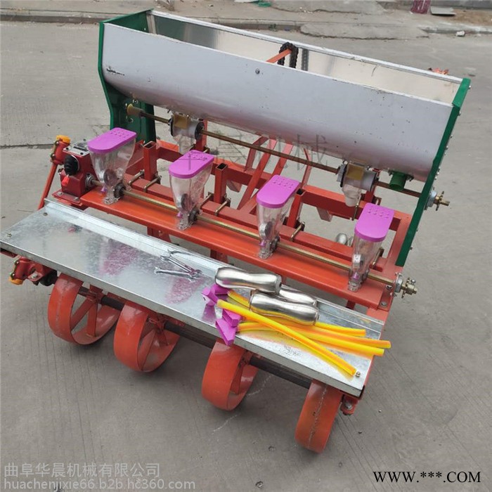 6行蔬菜播种机价格 白芷药材精播机 华晨机械图2