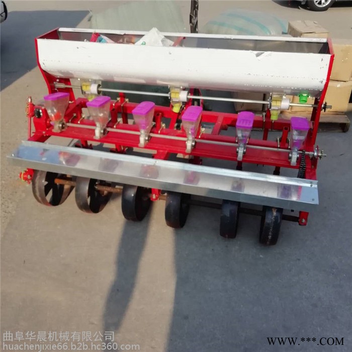 6行蔬菜播种机价格 白芷药材精播机 华晨机械图7