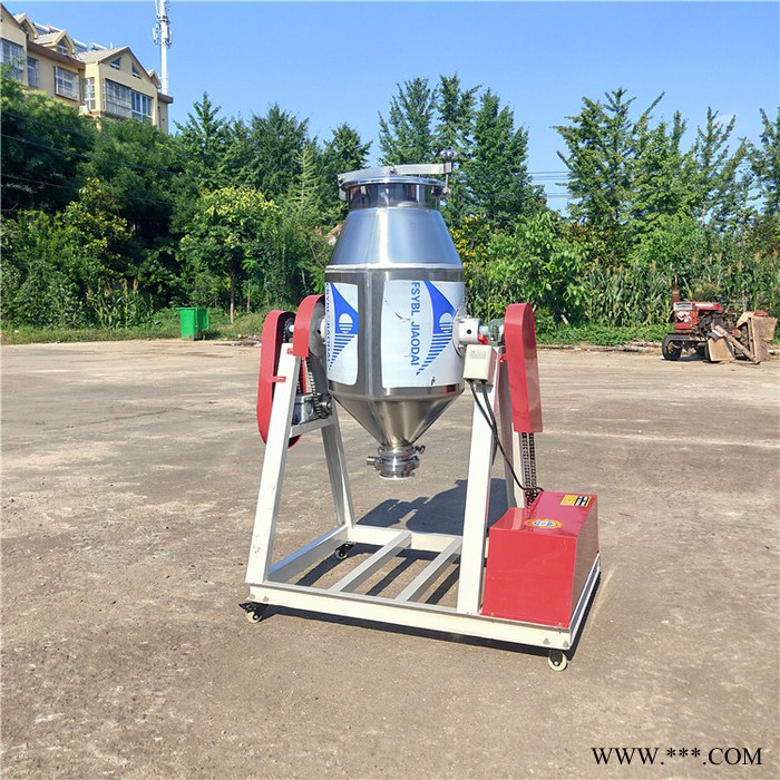 立式不锈钢草粉搅拌机 板蓝根颗粒混合机 立式饲料混料机图6