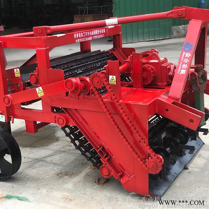 众合农机 贝母收获机 半夏药材收获机 螺丝菜挖药机 元胡收获机图4