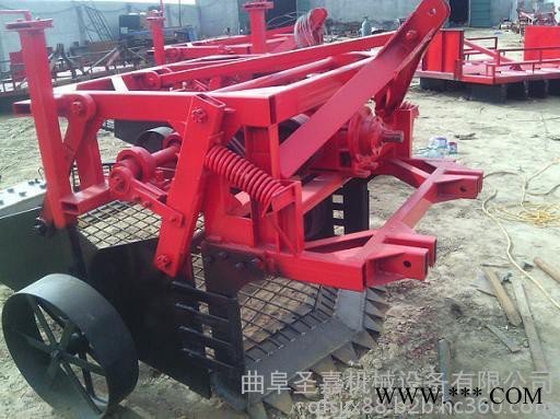 促销多功能根茎药材挖掘机 定做小型白芷药材收获机型号图8