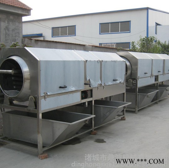 鼎鸿牌TQX-2000型中药材清洗机 玛卡清洗机 油沙豆清洗机 零部件去污清洗机 滚筒洗件机 火腿肠清洗机 铝箔袋清洗机图5