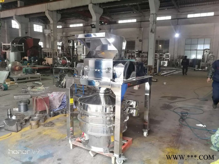 玛卡高效粗碎机 天麻川芎中药材粗粉碎机 粘性物料结块物料粗碎机图3