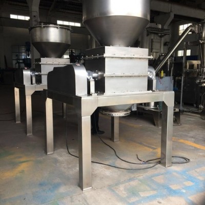 玛卡高效粗碎机 天麻川芎中药材粗粉碎机 粘性物料结块物料粗碎机