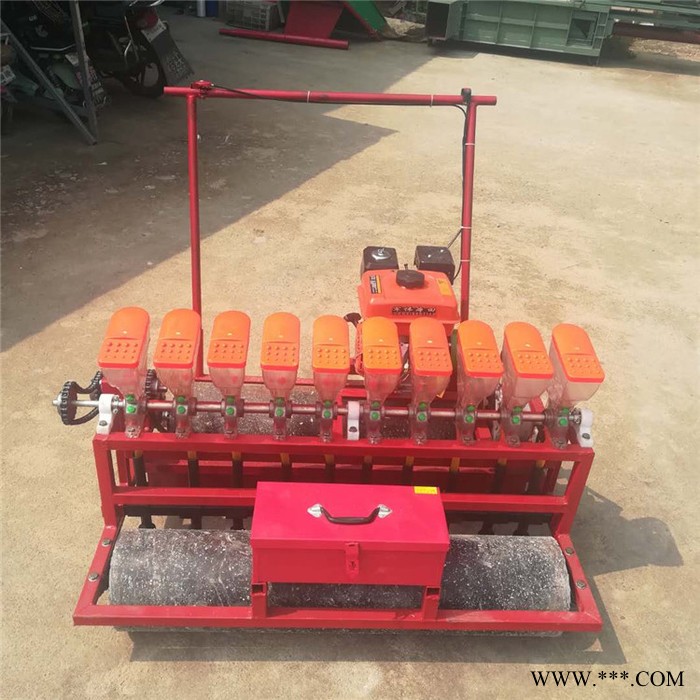 元胡板蓝根播种机 行距可调节藜麦播种机 简单易懂四六行蔬菜 稻谷播种机富兴图8