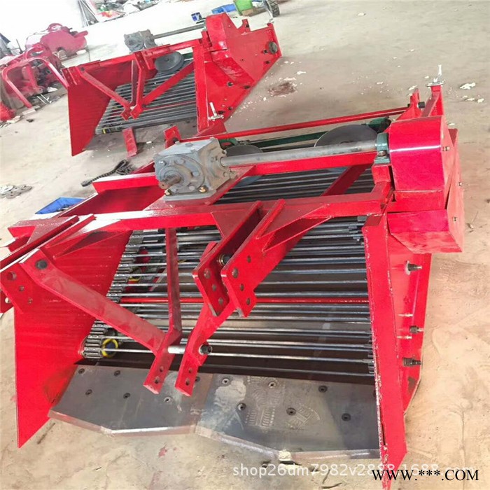 不伤药材的专用收割机  根茎药材收割机  黄芪党参白芷收割机图3