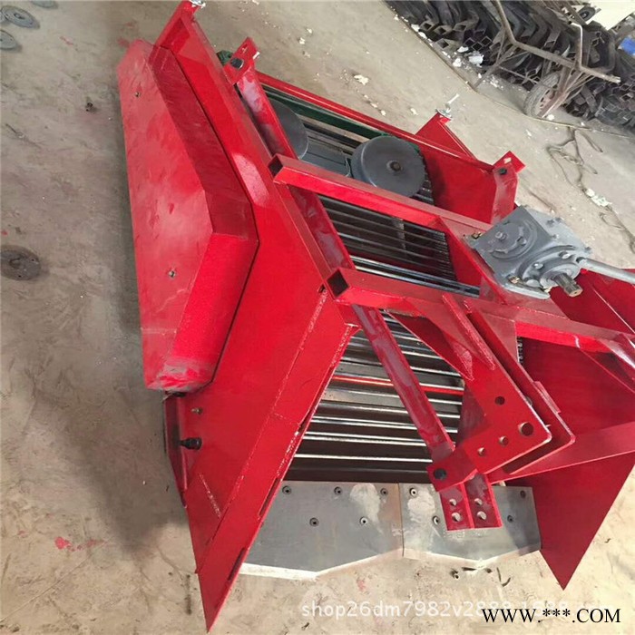 深挖板蓝根收获机 多功能双行收获机 好用的药材收获机