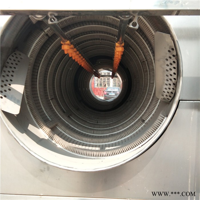 义康牌TQX-2000型 白芨滚筒清洗机 田七去泥清洗机 全自动沙参滚筒清洗机图6