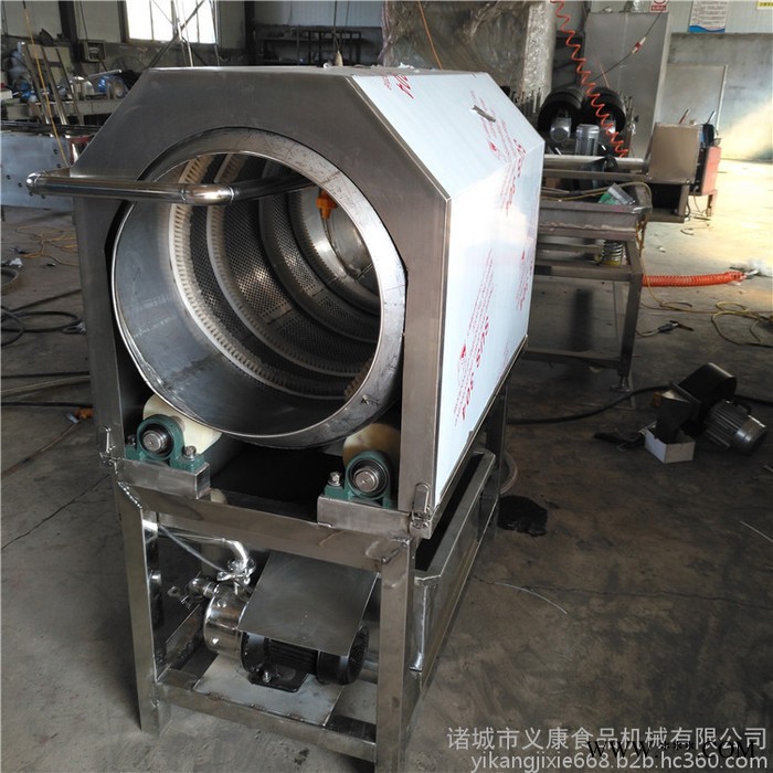 义康牌TQX-2000型 白芨滚筒清洗机 田七去泥清洗机 全自动沙参滚筒清洗机图8