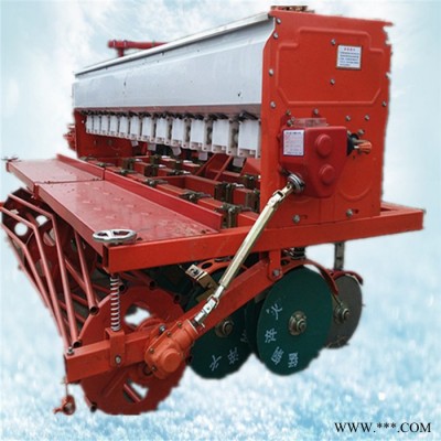 手推十行胡萝卜精量播种机 四轮带白芷种植机 娃娃菜播种机富兴