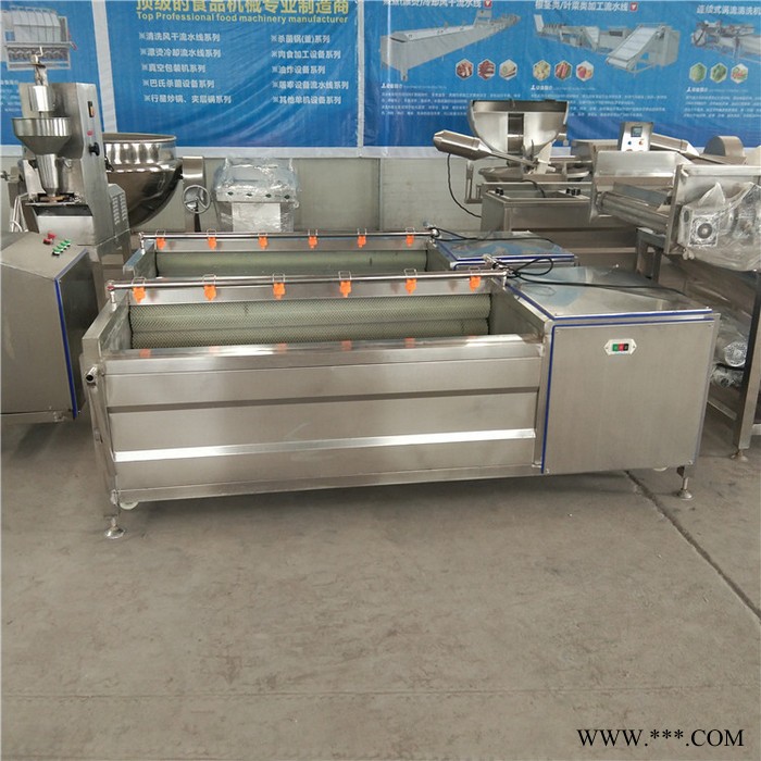 鼎鸿MQX-1500型 青萝卜毛棍清洗机 莲藕去皮毛棍清洗机 沙参毛棍清洗机图8