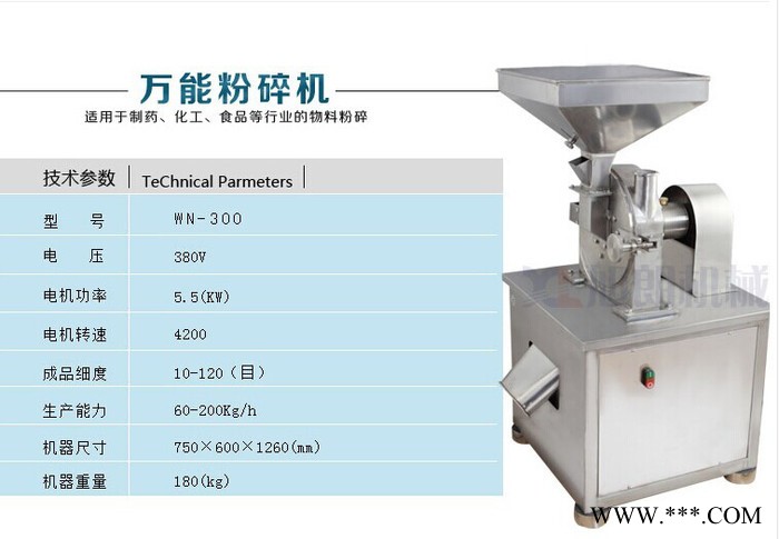涿州北沙参粉碎机 工业粉碎机 齿盘式枸杞粉碎机图3
