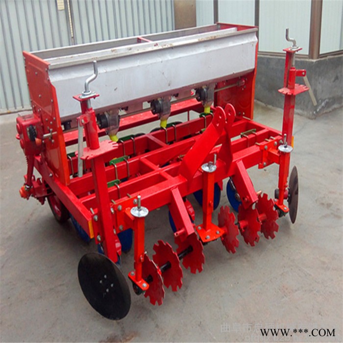 启硕机械白芷牛膝药材专用播种机 行距株距可调的药材播种机 四行免间苗播种机图6