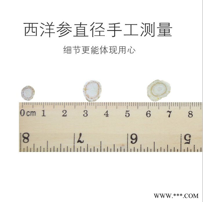 红参片泡水有石斛麦冬西洋参泡水西洋参片100g图2