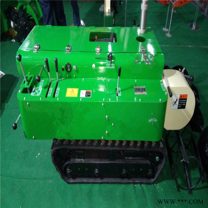 山药果园起垄机   柴油山药果园开沟机  履带式开沟培土机图片图2