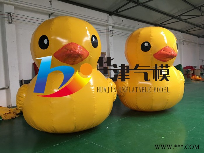 华津气模定做3米6米高充气大黄鸭销售各种充气气模产品图5