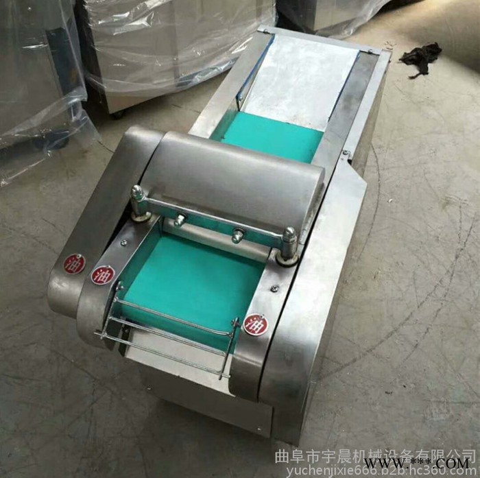 洋葱切块机 宇晨全自动山药切片机 304不锈钢山药切块机哪有图2