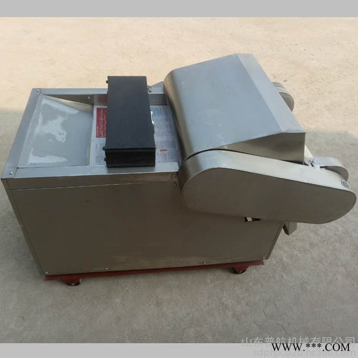 长乐全自动韭菜切段机 普航多功能蔬菜切丝切片机 660型山药切块机批发图2