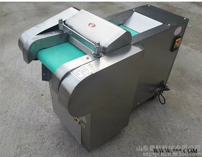 长乐全自动韭菜切段机 普航多功能蔬菜切丝切片机 660型山药切块机批发图6