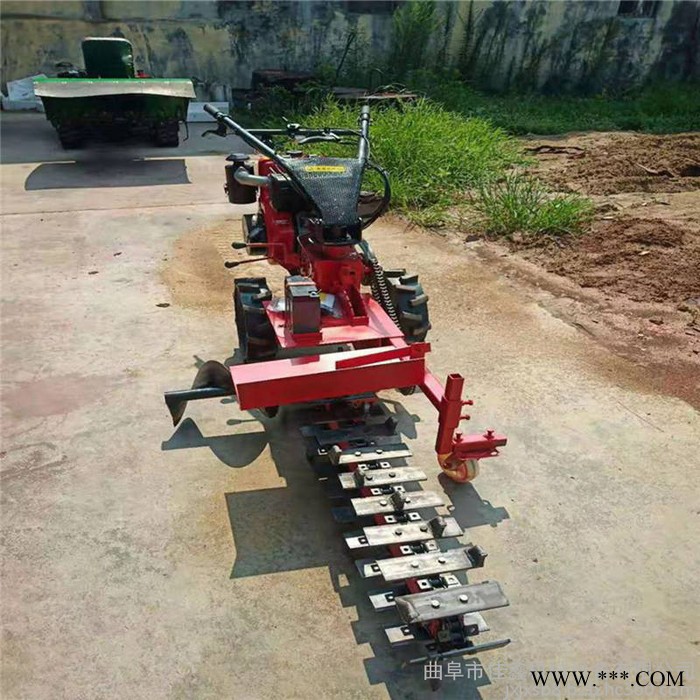 佳鑫机械 大中小型山药开沟填土机 农用果园大葱山药开沟机 山药种植开槽机图4