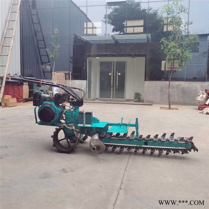 佳鑫机械 大中小型山药开沟填土机 农用果园大葱山药开沟机 山药种植开槽机图6