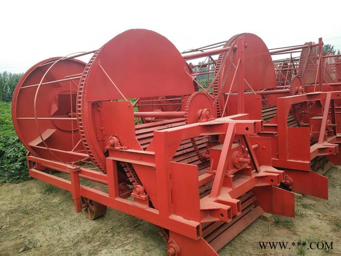 新款安国尚锐滚筒式半夏太子参不破皮药材收获机180型图2