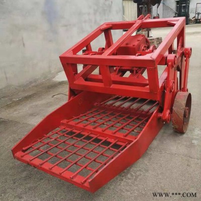 板蓝根药材收割机型号 牵引式大型药材收获机 启航麦冬起收机型号