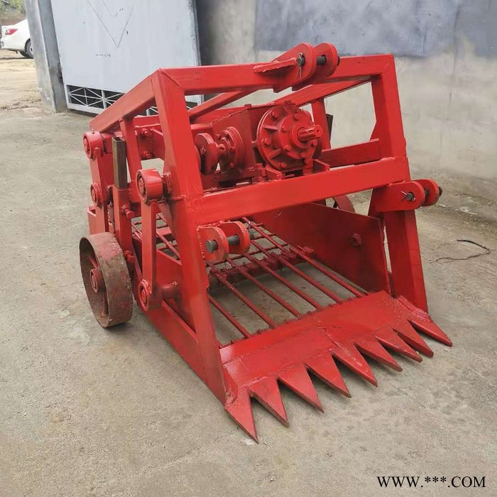 板蓝根药材收割机型号 牵引式大型药材收获机 启航麦冬起收机型号图6