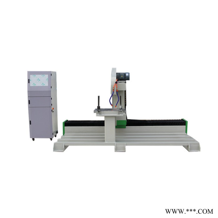 鑫铭刻9020数控绳锯机厂家 墓碑碑帽帽檐碑头  异型切割机配置
