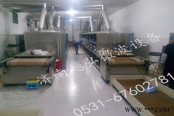 越弘YH-50kw山药粉微波熟化设备图2