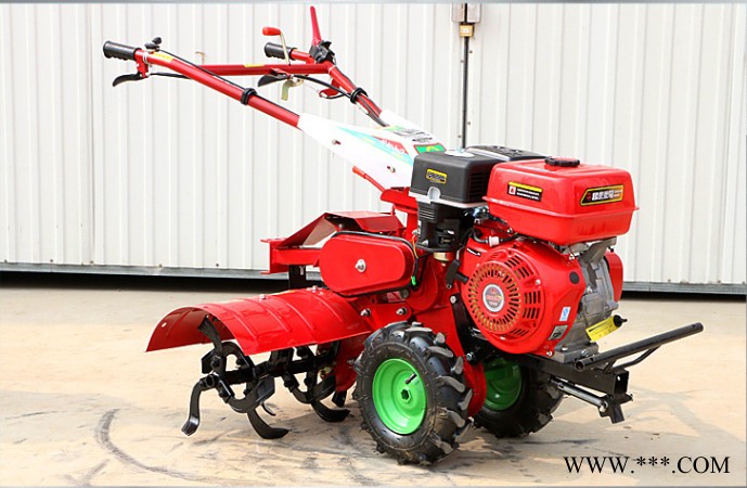 多功能开荒培土机  电启动田园管理机  山药开沟机图6